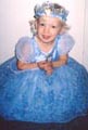 Anna at pre-school dressed as a princess for Halloween, October 2003. Photo by Chris Harvey