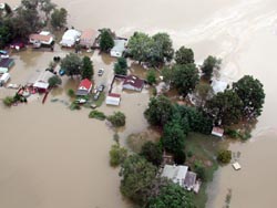 Flooding in Bowleys Quarters, Md. (Photo by Crystal Payton / Courtesy FEMA)