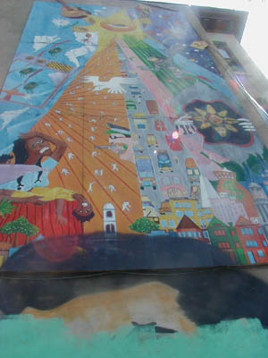 Mural at the 18th Street Parking Lot in Adams-Morgan