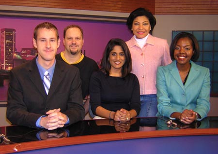 TV news crew, spring '06