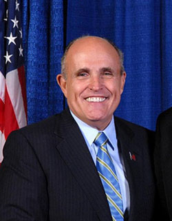 Former New York Mayor Rudy Giuliani/photo courtesy of Wikipedia