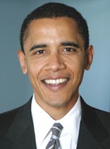 Illinois Senator Barack Obama