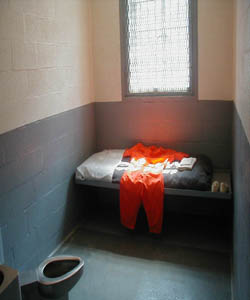 the holding cell