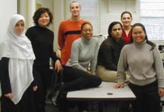 Multimedia students, Spring 2002 / Photo by Chris Harvey