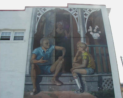 A Summer's Day mural at East-West Hwy. and Baltimore Ave. in Riverdale Park, Md.