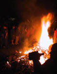 College Park bonfire / courtesy Terpidiots.com